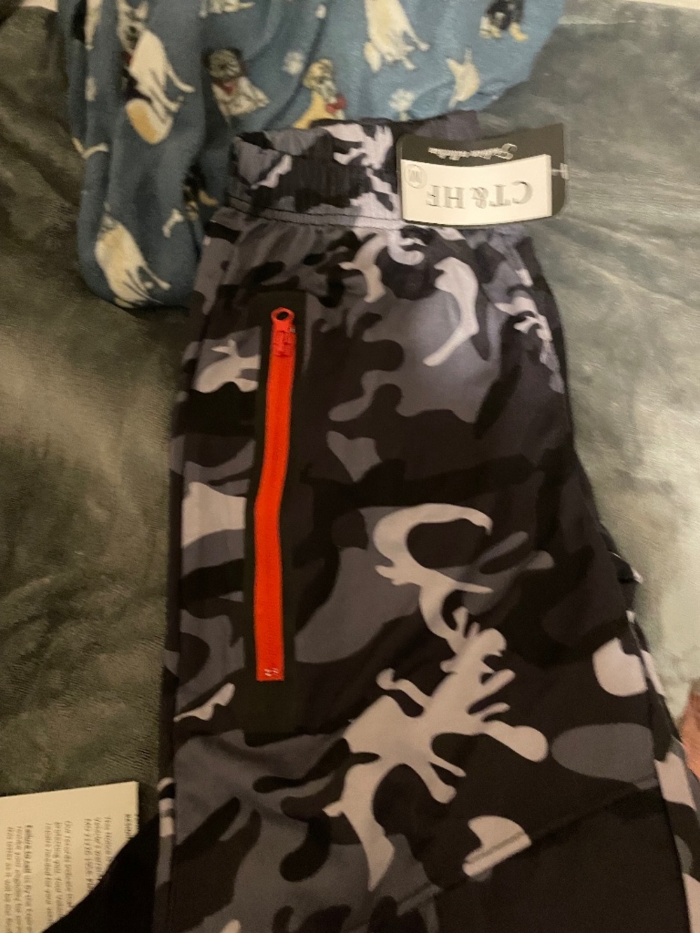 camo joggers